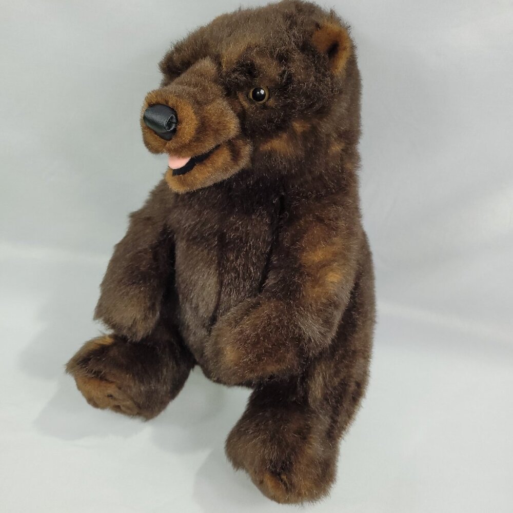 Disney Parks California Adventure Plush 16" Grizzly Bear Puppet by Walt Disney